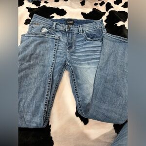 Buckle Light Blue Skinny Jeans